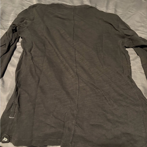 Rag and bone black henley Size Medium - Picture 3 of 4